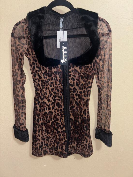 Dolls Kill Dresses & Skirts - Dolls Kill Leopard Dress